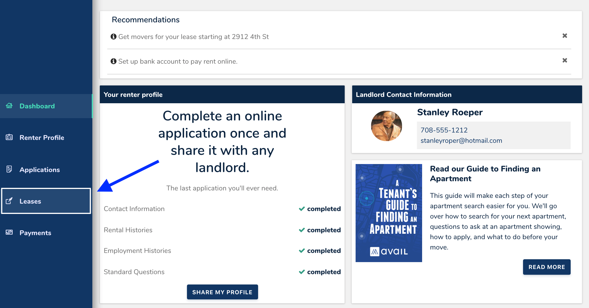 How do I upload renters insurance proof of coverage? Avail